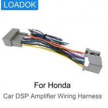 Car DSP Amplifier Wiring Harness ISO Cable For Honda CRV Civic Accord Fit 2012-2016