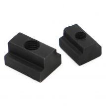 M6 M8 M10 M12 M14 M16 T-Mutter DIN508, schwarze T-Nut-Mutter aus Kohlenstoffstahl der Güteklasse 8.8, Gewinde durch Schlitz-T-Mutter für Möbel