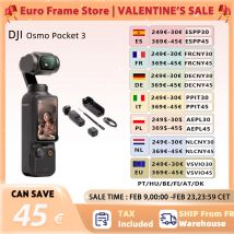 DJI Osmo Pocket 3 Power 1-calowy sensor 4K/120fps 2-calowy obrotowy ekran dotykowy oryginalny, fabrycznie nowy, dostępny od ręki