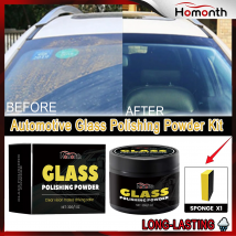 Ceroxid-Pulver zum Polieren von Glas, Reparaturset für Autofenster und Spiegel, Auto-Kratzer-Verbindung, Glasöl-Film-Reiniger