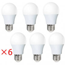 6 stücke E27 Led-lampe Lampen AC 220 V SMD2835 3 W 6 W 9 W 12 W 15 W 18 W Lampada Led-lampen Wohnzimmer Hause Innen LED Bombilla