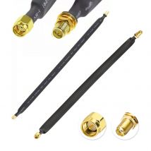20 centimetri 30 centimetri 40 centimetri 60 centimetri Porta Finestra Piatta Alimentazione Thru RP-SMA RPSMA Maschio A Femmina Cavo di Prolunga per elio Minatore LoRa Antenna Coassiale