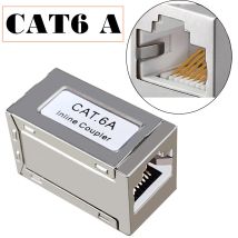 Estensore Ethernet accoppiatore RJ45 10 Gbps, connettore femmina-femmina accoppiatore Ethernet Cat7 per cavo Cat7/Cat6/Cat5e