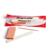 100 Sets Disposable Manicure Kit Nail Tools Nails Fake for Pedicure
