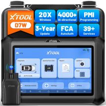 Xtool D7W 2.0 Strumento diagnostico Bluetooth 39 + funzioni speciali Strumento di scansione scanner bidirezionale OBD2 Codifica ECU FCA FD DOIP