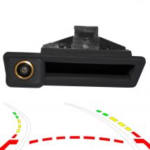 Parkplatz CCD Gold Kofferraum Griff HD Reverse Rückansicht Kamera für BMW E60 E61 E70 E71 E72 E82 E88 E84 E90 E91 E92 E93 X5 X6 X1