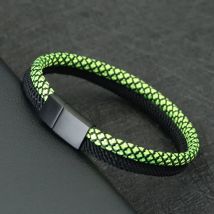 Mehrfarbiges zweilagiges handgefertigtes Seilarmband für Herren, Edelstahlverschluss, abnehmbares ethnisches Kordelarmband, Abenteuer, Radfahren, Homme, Joias