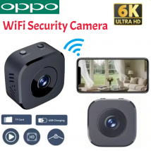 OPPO Mini-Überwachungskamera, 6K FullHD WiFi-Überwachung mit 2-Wege-Audio, Bewegungserkennung, Infrarot-Nachtsicht-Überwachungskamera