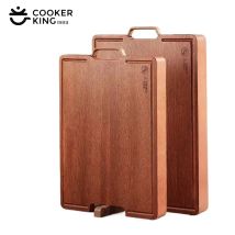 COOKER KinG Schneidebretter aus Ebenholz mit Schärfstein, für Zuhause, aufrechtes Panel, Anti-Schimmel-Schneidebrett zum Aufhängen von Gemüse und Fleisch