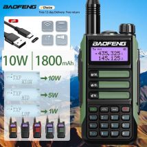 Baofeng UV16Pro V2 50KM CB Ham Radio Station bidirezionale amatoriale VHF potente 10watt UV16 Walkie