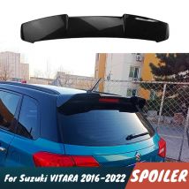 For 2016-2022 Suzuki VITARA Car Rear Trunk Lid Roof Spoiler Wings ABS Plastic Body Kit Exterior Tuning Accessories