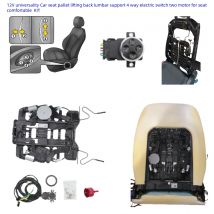 Elevador trasero original, lumbar eléctrico, ajustable, Panel de 4 vías, cojín, asiento, comodidad interior, funda de masaje, soporte para Volkswagen