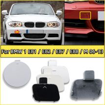 Front Bumper Towing Hook Cover For BMW Series Series 1 E81 E82 E87 E88 M 2006-2013 Hauling Trailer Shell Bumper Decoration Cap