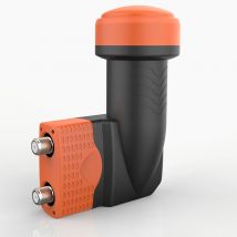 Twin Quad LNB 4k Ricevitore satellitare LNB Universale full hd 4 uscita Piatto impermeabile KU Band LNBF 60dB Guadagno Ku-Band Per DVB-S2X/S2/S