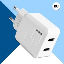 Szybka ładowarka 2-portowa z portami USB - Ładowarka Multi-USB do iPhone 16/15/14/13/12/8/XR do Galaxy S24 Ultra/S23/S22/S21 do iP