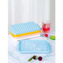 1pc Silikon Eiswürfel Form 104 Cube Eis Trays Food Grade Maker Küche Haushalt Stapelbare Eis Trays Mit Abdeckungen