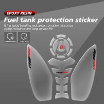 Adesivo per serbatoio moto 3D adatto per Aprilia RS660 RS 660 2023-2025 2022 2021 Decalcomanie trasparenti con texture in fibra di carbonio