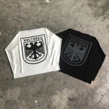 SAINT OF MICHAEL YE 1:1 DONDA Kanye West Streetwear Printed Tee Casual Loose Oversized Tops 100%Cotton T Shirt For Men Unisex