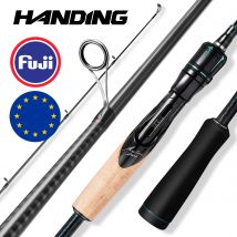 HANDING Magic L Wędka spinningowa 1.98-2.44M UL/L/ML/MH/M 2-sekcyjna wędka MF/F waga przynęty 1.5-40G do basu