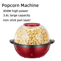 Neue Ankunft 3,6 L Kleine Elektrische Luft Heimkino Popcorn Heimgebrauch Vollautomatische Popcorn Maschine Nostalgie Mini Popcorn Maschine