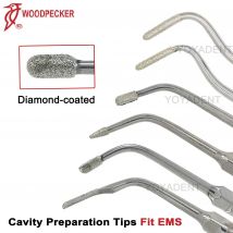 Woodpecker Dental Ultraschall-Scaler-Spitze, Skalierungsspitzen für die Vorbereitung von Hohlräumen/Schultern, passend für EMS UDS Scaler-Handstück