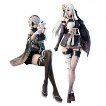 Figurka Nier: Era Of Machinery Kimono Yurha - pozycja siedząca, pozycja stojąca, ozdobna figurka, prezent