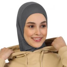 Cotton Hemp Instant Hijab Scarf Muslim Women Plain Bottom Hat Wrinkle Inners Hijabs Islam Female Turban Cover Neck Headband