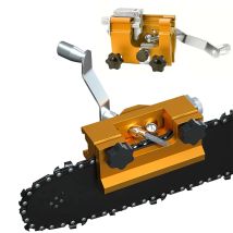 Elektrische Säge kettens chärf vorrichtung, Schärfer kit tragbare elektrische Säge kette geeignet für Holzfäller und Gartenarbeiter