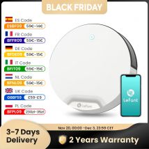 Aspirapolvere robot Lefant N1, potenza di aspirazione 4500PA, 4 modalità di pulizia, controllo tramite app, autonomia fino a 165 minuti