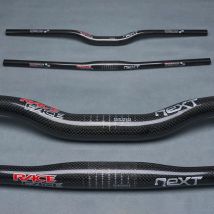 Race Face Next Manubrio 31.8mm Lucido 3K Manubrio in fibra di carbonio Bicicletta MTB Bike Mountain Rise / Manubrio piatto 580mm - 760mm