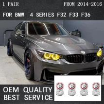 New Bi Xenon Yellow Angel Eyes DRL For 2015 2016 BMW F80 M3 F32 F33 F36 420D 420i 428i 430 M4 DRL Car Lights 63117263051 7263051