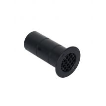 Caravan Motorhome Gas Drop Out Round Floor Vent Black 75mm X 120mm Campervan RV Camper Parts Accessories