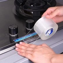 Dichtungsband, wasserdichtes, selbstklebendes Nano-Isolierband zur Abdichtung von Fensterwetteren, Küchenarbeitsplatte, Badezimmer und Toilette