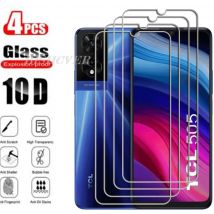 4PCS Tempered Glass FOR TCL 505 T509K T5094 6.75" 2024 TCL505 505 TCL 505 505s Screen Protector Protective Film
