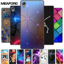Per Sony Xperia X Custodia F5121 Custodie posteriori in silicone morbido TPU moda per Sony Xperia X Cover protettiva Funda XperiaX Cartoon F5122