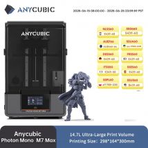 ANYCUBIC Photon Mono M7 Max Drukarka 3D LCD 7K Mono 14,7 l Bardzo duża objętość druku LCD Żywica