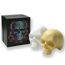 Silicone Skull Tattoo Sil Icone Practice Tattoo Supplies Makeup Accessories Beauty 3D Head Blank Embroidery Tattoo for Artists