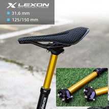 Elevos MTB Dropper Sattelstütze 31,6 mm 125 mm/150 mm Down Pull Internes Kabel Fernbedienung Verstellbare Suspensin Sattelstütze