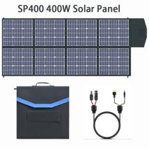 Pannello solare pieghevole Ctolity da 400 W, kit generatore solare completo per energia da campeggio, fotowoltaika impermeabile, alta efficienza