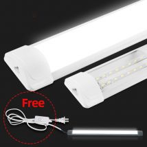 LED-Schranklampe unter Schranklicht 110V 220V LED-Röhrenlampe Bar 20W Küchenschrank LED-Röhren-Innenbeleuchtung Hauptwandleuchte für Schlafzimmerschränke