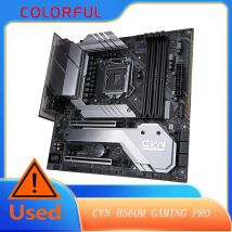 Bunte CVN B560M GAMING PRO V20 Intel Core Prozessoren der 11. Generation DP+HDMI-Ports 4 DIMMs 2 M.2-Steckplatz Gaming-Motherboard