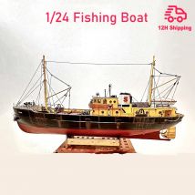 Holzschiff Modell Kit Sirius Fischerboot Modell Montage Kit DIY hand gefertigte Schiff Modell Spielzeug Geschenk RC Holz Schiff Montage Kit