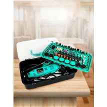 Electric Die Grinder Handheld Drill Set Mini Drill Electric Drill Rotary Tool Mini Polisher with Sanding Accessory Kit