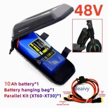 36v 10.4ah 10.4ah 48v 6ah 10ah Batterie für parallele zusätzliche Erweiterung xiaomi m365 1s pro mi3 ninebot max g30 mit Batterie tasche