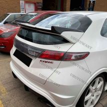 For Civic FN2 (2007-2011) Type R Seeker Carbon Fiber Rear Spoiler Deck Lid Racing Trunk Lip Tail Wing Add-on Exterior