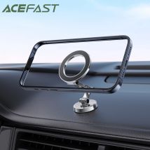 ACEFFAST Supporto per telefono magnetico in auto per iPhone 15/16/14/13 Pro Max Staffa universale per telefono in lega di zinco per Samsung A72 A52 S23