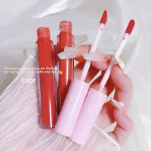 Velvet Matte Lip Glaze 6-teiliges Set, wasserfest, schweißfest, langlebig, hochpigmentierter Lippenstift-Glanz