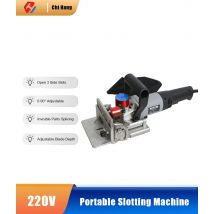 Haushalt Anschluss Schrank Richten Stanzen Und Zapfen Maschine Handheld Lamino Heimwerker Schlitzen Maschine 220v