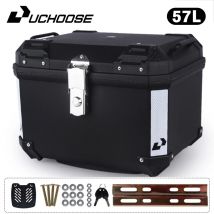 57L Tail Box Motorcycle Universal Trunk For R1200GS R1250GS F800GS F850GS G310gs Top Rear Luggage Tool Tail Box Large Capacity