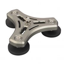 Magnetische Action-Kamerahalterung, massives Aluminium-Magnethalterung, Stativ, stark gummibeschichtete Magnethalterung